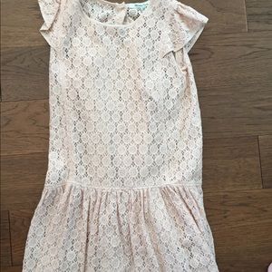 Massimo Dutti girls lace dress